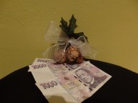Aranže bankovek do originálního svatebního daru, Ostrava, Střední 4