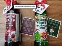Vánoční, Mikulášské a Adventní dárkové láhve a tekuté adventní kalendáře Ostrava