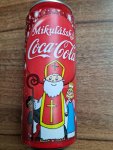 Coca - Cola - Dárkové balení jednotlivé plechovky vánoční, Mikulášské